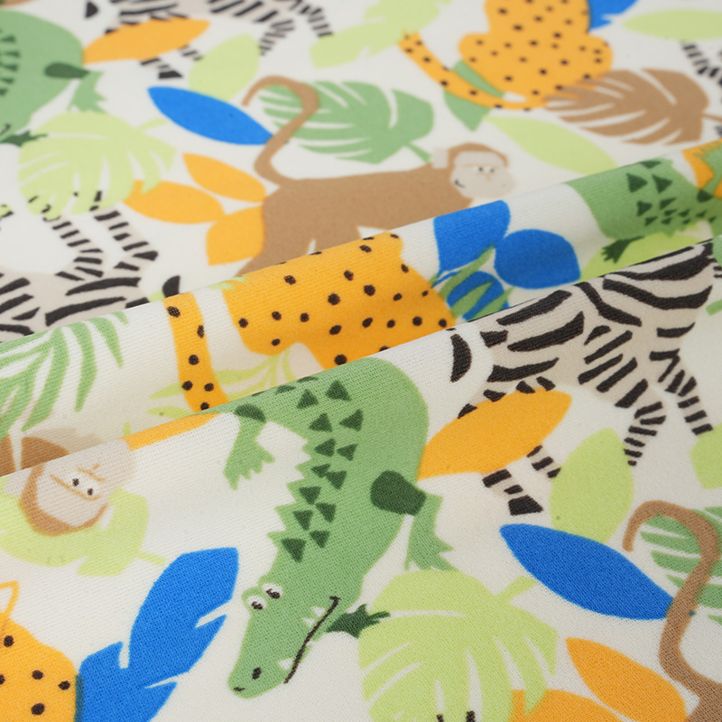 HG-P130077 82% Matte Nylon 18% Creora Spandex PU Acoperire Scurgere Dovadă Imprimat Interblock Warp Fabric tricotat